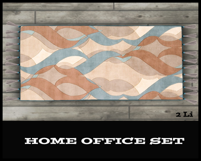 ~ Hotstuffs ~ Home Office Single Rug B ~HUD~