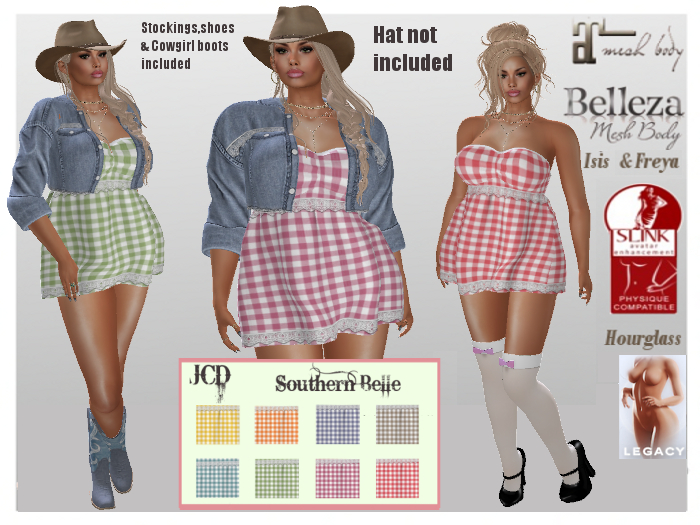 JCD Southern belle outfit 
