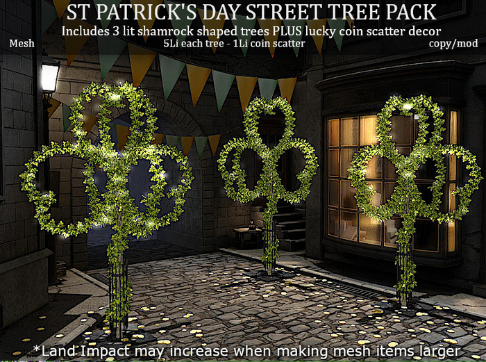 LOVE - ST PATRICK'S DAY STREET TREES PACK