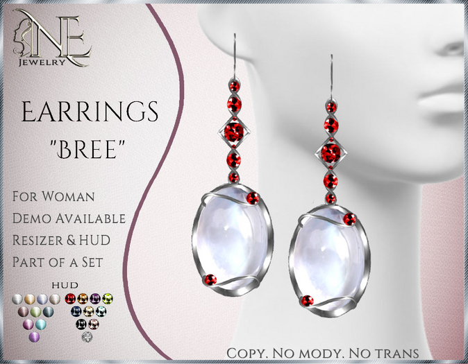 !! NE! Earrings "Bree" DEMO
