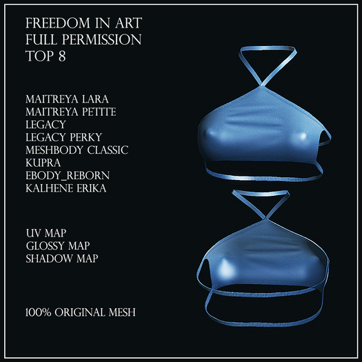 Freedom in Art -  Full perm Top 8