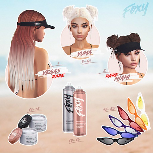 Foxy - Heat Wave Gacha 'Conditioning Cream Silver'