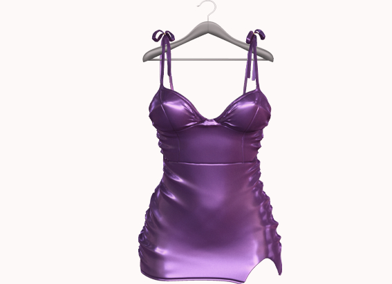 ::GC:: Denise Dress (Grape)