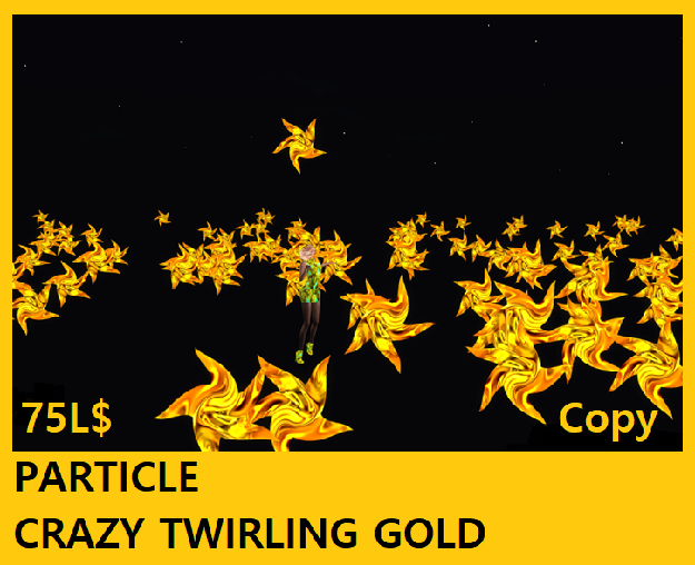PARTICLE CRAZY TWIRLING GOLD
