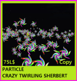PARTICLE CRAZY TWIRLING SHERBERT