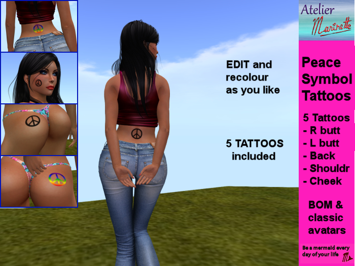 Tattoos - Peace Symbol