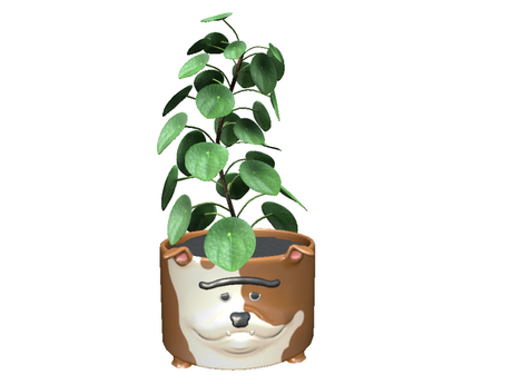 Second Life Marketplace - 5. -MUSU- Puppy Pot (Bulldog - Money Tree)