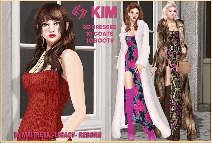 LEGENDAIRE - KIM DRESS AND COAT