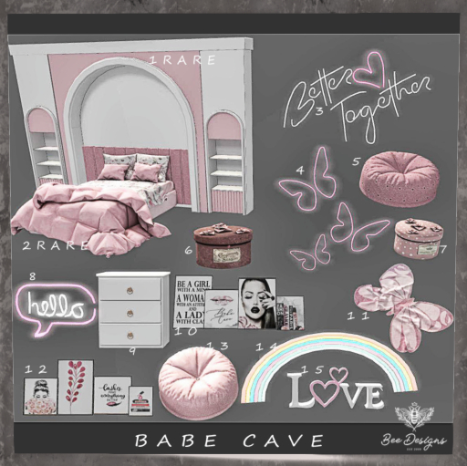 01 Bee Designs BabeCave RARE