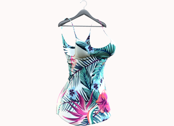 ::GC:: Pamela Dress (Floral 2)