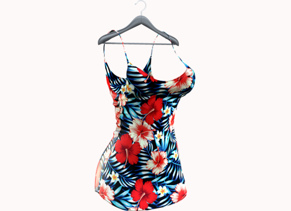 ::GC:: Pamela Dress (Floral 3)