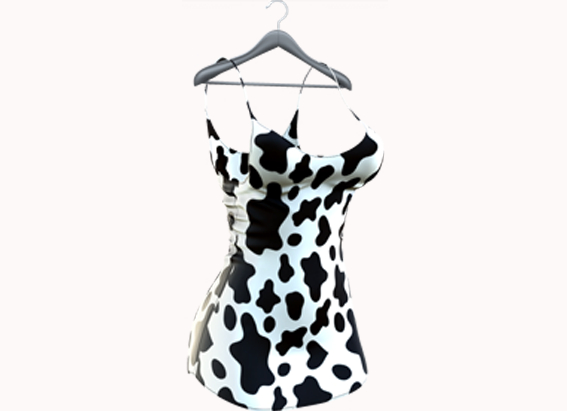 ::GC:: Pamela Dress (Cow)