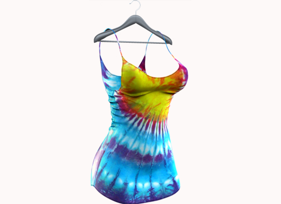 ::GC:: Pamela Dress (Tie Dye)