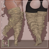 [HC] Grady Ivory Thigh Boots for Kupra, Maitreya, Legacy, Belleza, Slink, Tonic & eBody
