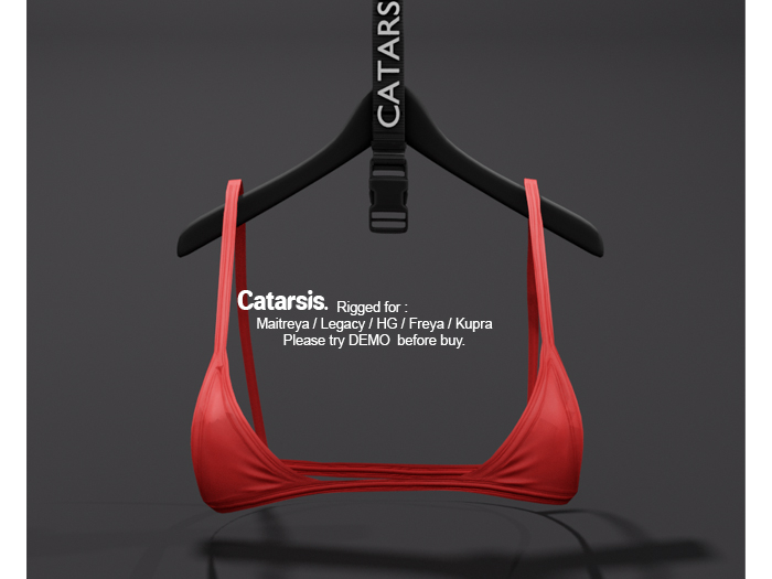Catarsis - Jamais Set - Top - ROJO