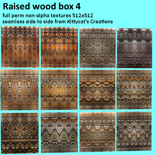 Raised wood 4 box