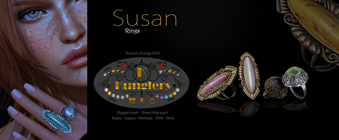 KUNGLERS - Susan rings