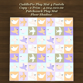CuddlePie Play Mat 4 Pastels