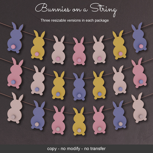 LeMomo: Bunnies on a String [Solid]