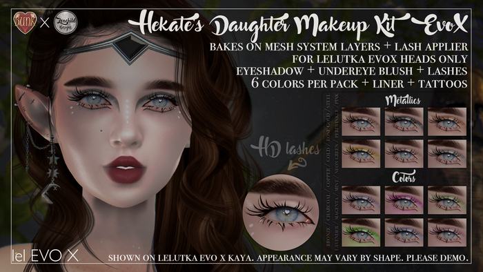 Zen Child Designs - Hekate's Daughter Makeup EvoX FATPACK
