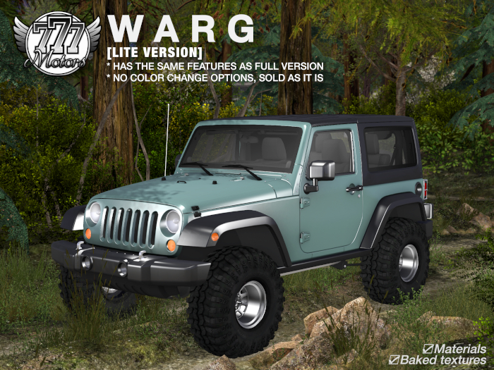 [777-lite] WARG - Stone (boxed)