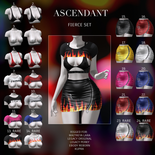14. Ascendant - Fierce T-shirt [Kupra] RARE