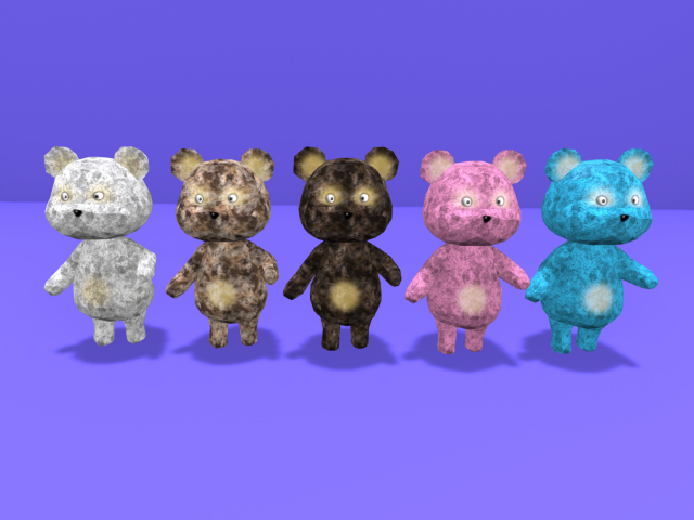 Bear toys - Full perm