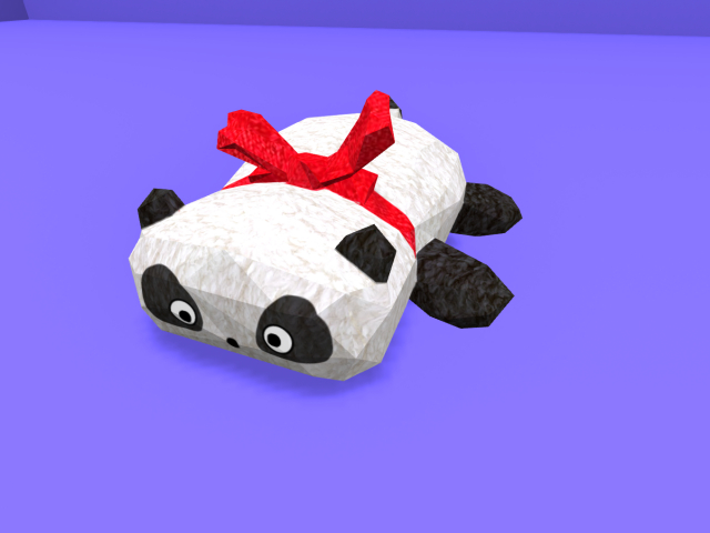 Toy pillow Panda - Full perm