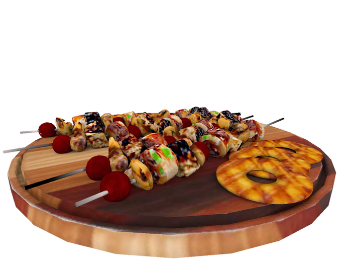 DFS Seafood Shark Kebabs