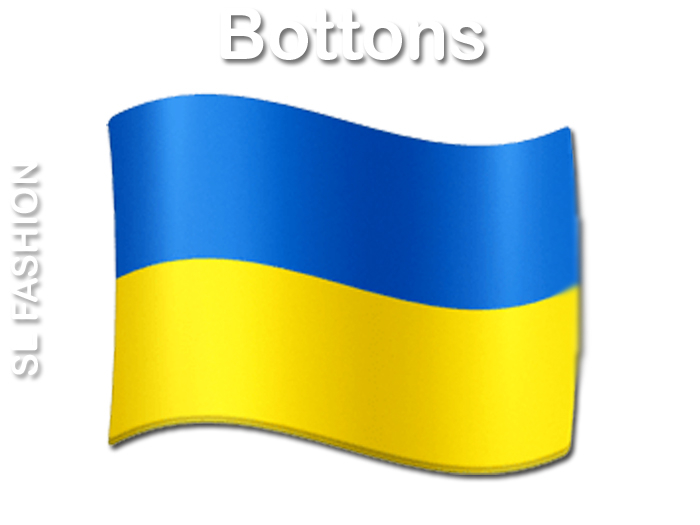 Flag Bottons - Ukraine