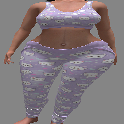 LoveMomma Purple Cat Workout