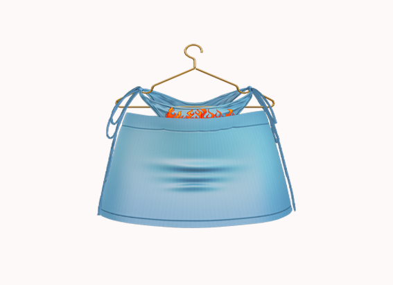 ::GC:: Skirt Caity (Light Blue)