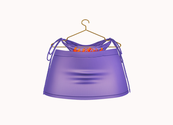 ::GC:: Skirt Caity (Lilac)