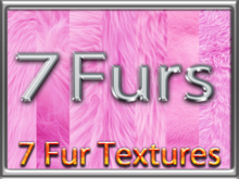 Zoy Texture [ Fur Shag Pink ] 7 Colors