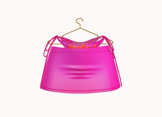 ::GC:: Skirt Caity (Pink)