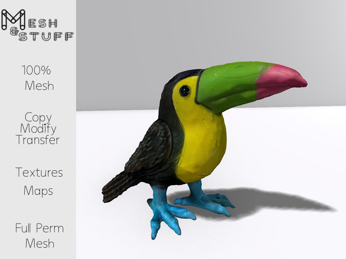 M&S Painted Toucan Mesh Full Perm