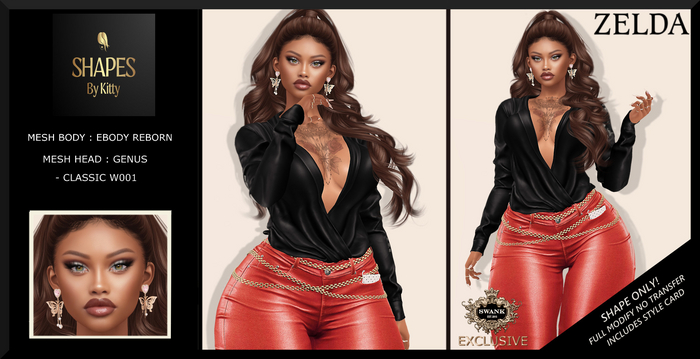 Shapes by Kittykat - Zelda For Genus Classic [reborn]