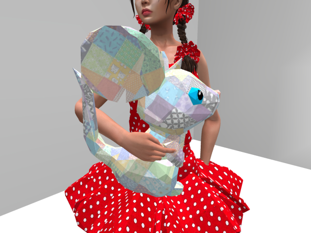 Patchwork Mouse (wear and decor)