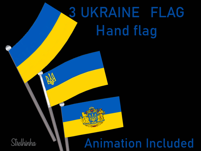 UKRAINE  FLAG 3
