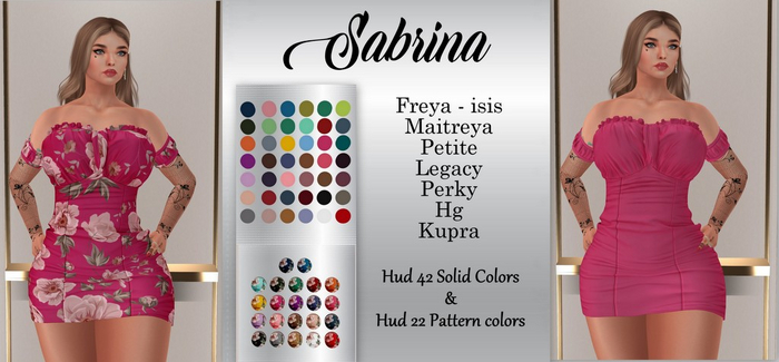 ::: F:: SABRINA DRESS FATPACK