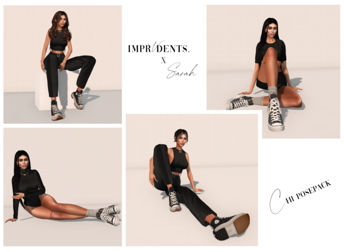 IMPRUDENTS x SARAH. Chi Pose Pack (ADD)