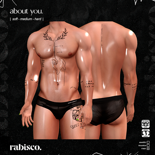 // rabisco. - about you.