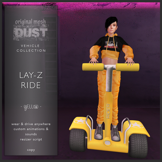 DUST: Lay-Z Ride - YELLOW