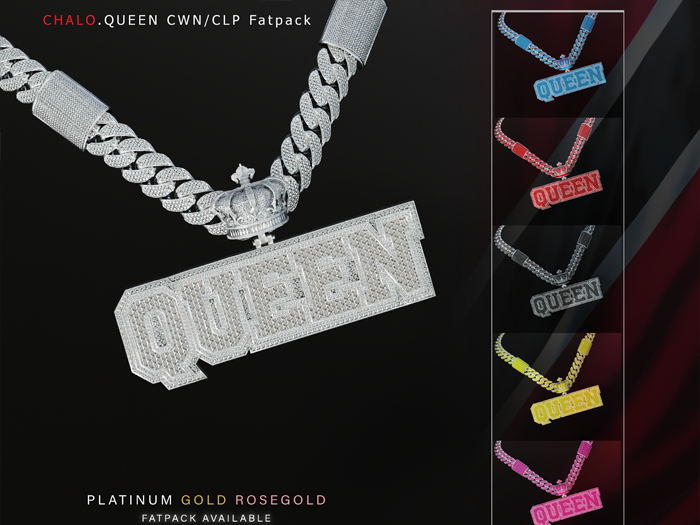 CHALO.QUEEN CWN/CLP Plat/YGOLD FATPACK!!