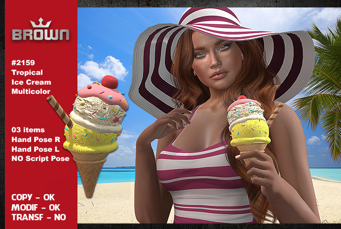 2159 Tropical Ice Cream Multicolor - Sorvete (HUD Unpack)