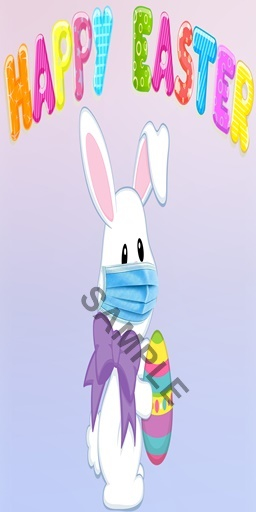 Easter Greeting Card Covid Edition 2022