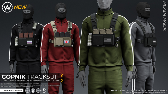 WAZ - Sports Tracksuit (Plain Pack) SALE