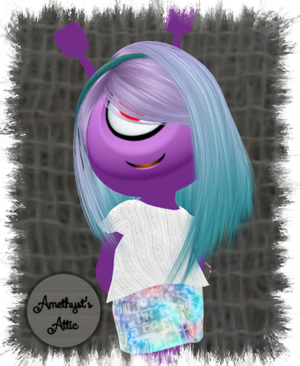 AA-Punky Skirt Set with Hud