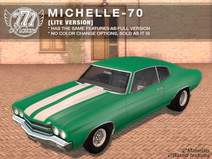 [777-lite] Michelle-70 [Classic Green] (boxed)