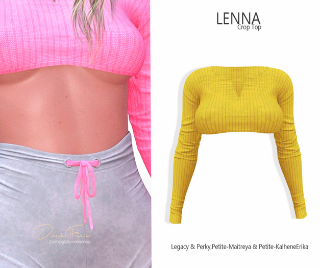 DarkFire Lenna Crop Top-#13
